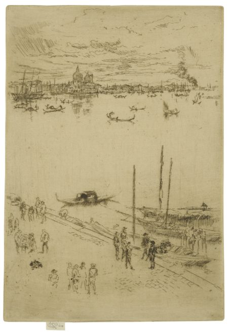 James Mcneill Whistler - Upright Venice (K. 205; G. 232)-1880 James Mcneill Whistler - Upright Venice (K. 205; G. 232)-1880