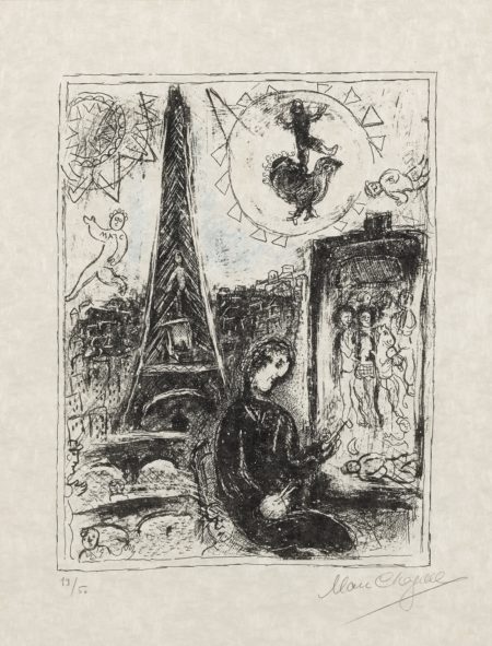 The Painter At The Eiffel Tower (M. 949)-1979 The Painter At The Eiffel Tower (M. 949)-1979