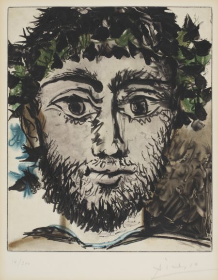 After Pablo Picasso - Tete De Faune-1955 After Pablo Picasso - Tete De Faune-1955