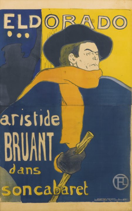 Eldorado: Aristide Bruant (D. 344; Adr. 4; W. P5)-1892 Eldorado: Aristide Bruant (D. 344; Adr. 4; W. P5)-1892