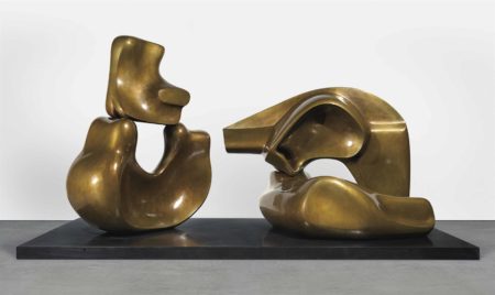 Large Four Piece Reclining Figure-1973 Large Four Piece Reclining Figure-1973