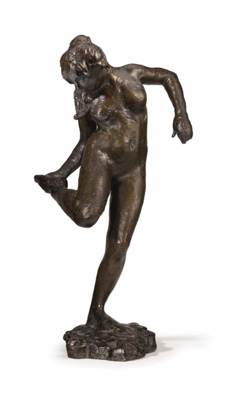 Danseuse Regardant La Plante De Son Pied Droit-1922 Danseuse Regardant La Plante De Son Pied Droit-1922