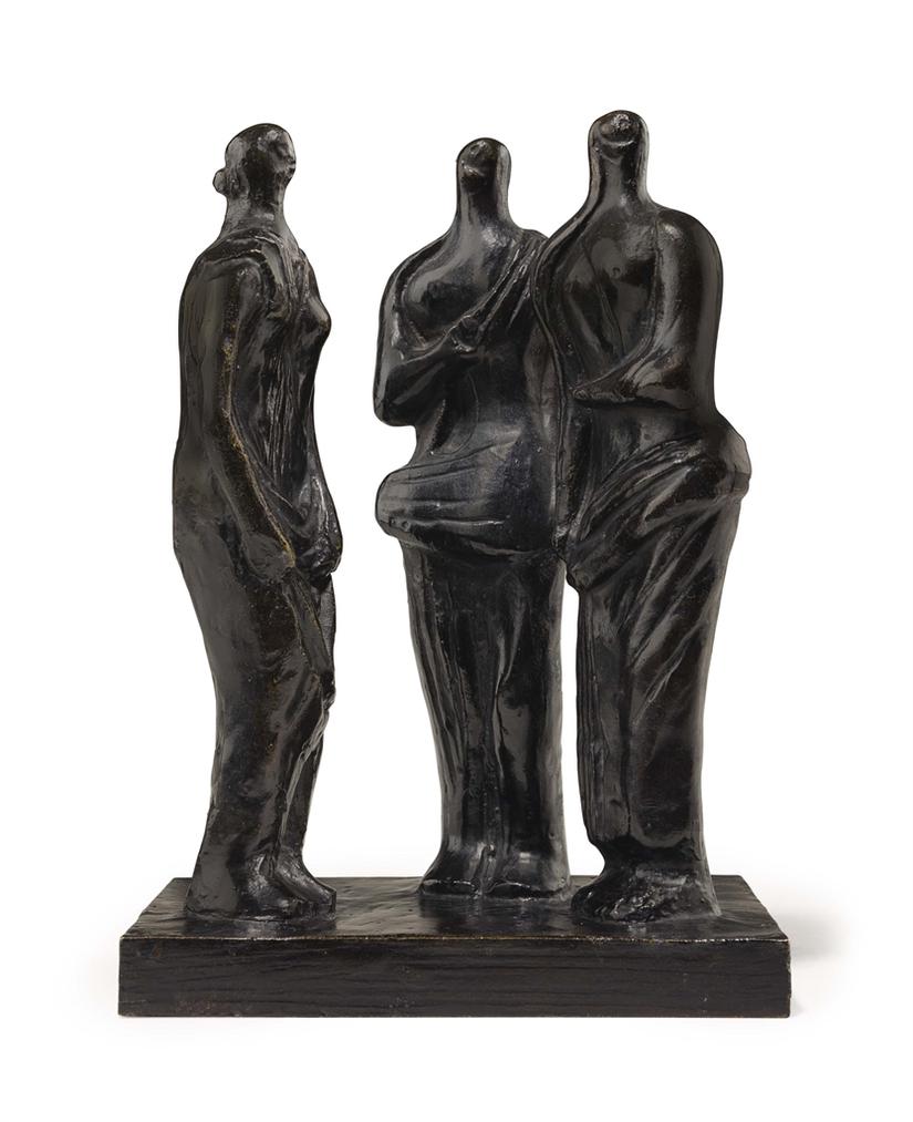 Three Standing Figures-1945 Three Standing Figures-1945