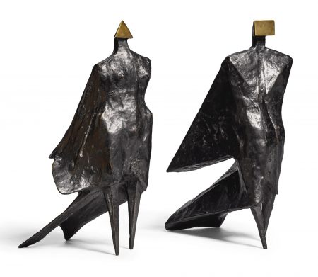 Pair Of Cloaked Figures IV-1978 Pair Of Cloaked Figures IV-1978