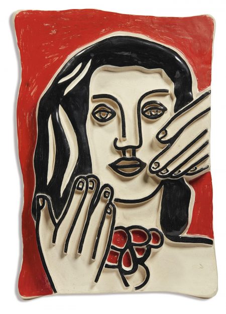 After Fernand Leger - La Tete Aux Deux Mains-1953 After Fernand Leger - La Tete Aux Deux Mains-1953