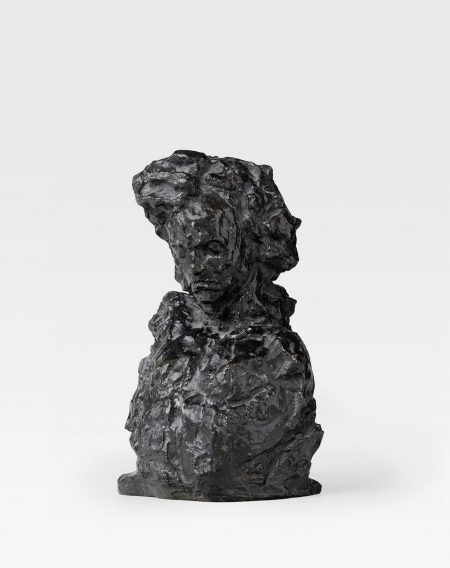 Emile-Antoine Bourdelle - Beethoven, Petit Buste (Esquisse Inachevee)-1960 Emile-Antoine Bourdelle - Beethoven, Petit Buste (Esquisse Inachevee)-1960