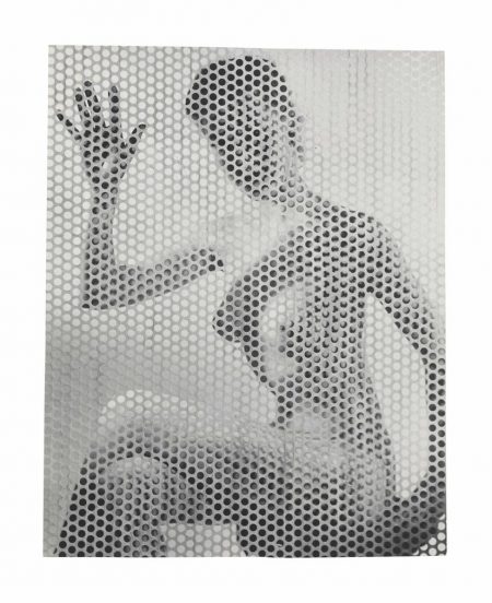 Nude Waving Behind Perforated Screen, C. 1955-1955 Nude Waving Behind Perforated Screen, C. 1955-1955