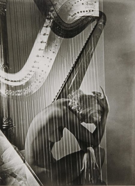 Lisa Fonssagrives With Harp, C. 1939-1939 Lisa Fonssagrives With Harp, C. 1939-1939