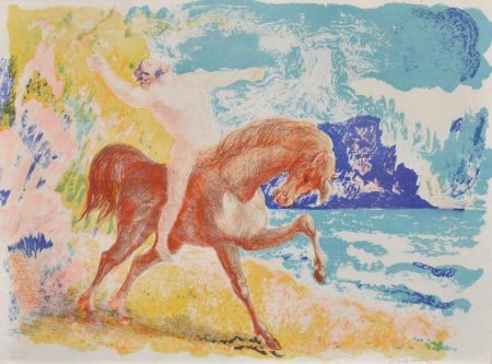 Rider at the beach- Rider at the beach-
