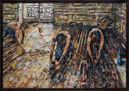 Floor Scrapers, After Gustave Caillebotte From Pictures Of Magazines 2-2011 Floor Scrapers, After Gustave Caillebotte From Pictures Of Magazines 2-2011