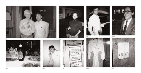 Nine Works: (I) Andy Warhol And Bellboy; (II) Restaurant Table; (III) Joe Durso; (IV) Bellboy; (V) 'Suggestion Please' Sign; (VI) Waiter; (VII) Bathrobe; (VIII) Jeffrey Deitch; (IX) Hotel Bath Towels-1982 Nine Works: (I) Andy Warhol And Bellboy; (II) Restaurant Table; (III) Joe Durso; (IV) Bellboy; (V) 'Suggestion Please' Sign; (VI) Waiter; (VII) Bathrobe; (VIII) Jeffrey Deitch; (IX) Hotel Bath Towels-1982