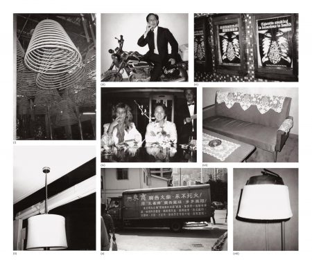 Eight Works: (I) Coiled Incense; (II) Ceiling Lamp; (III) Fred Hughes; (IV) Natasha Grenfell And Alfred Siu; (V) Hong Kong Street (Truck); (VI) Sign: Cigarette Smoking Is Hazardous To Health; (VII) Sofa And Table; (VIII) Lamp-1982 Eight Works: (I) Coiled Incense; (II) Ceiling Lamp; (III) Fred Hughes; (IV) Natasha Grenfell And Alfred Siu; (V) Hong Kong Street (Truck); (VI) Sign: Cigarette Smoking Is Hazardous To Health; (VII) Sofa And Table; (VIII) Lamp-1982