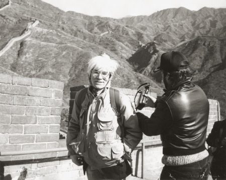 Andy Warhol At The Great Wall-1982 Andy Warhol At The Great Wall-1982
