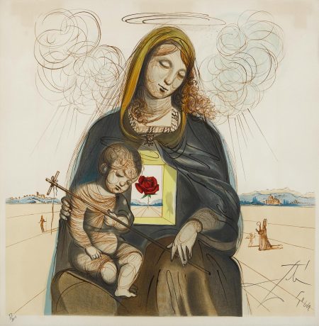 Mystical Rose Madonna (M./L. 1140; F. 63-1)-1964 Mystical Rose Madonna (M./L. 1140; F. 63-1)-1964