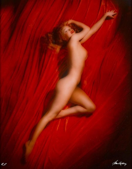 Tom Kelley - Marilyn Monroe, Red Velvet Calender-1949 Tom Kelley - Marilyn Monroe, Red Velvet Calender-1949