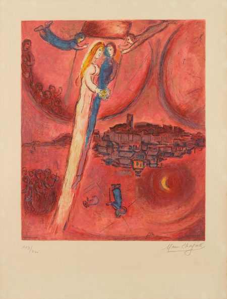 After Marc Chagall - Song Of Songs (M. Cs. 47)-1975 After Marc Chagall - Song Of Songs (M. Cs. 47)-1975