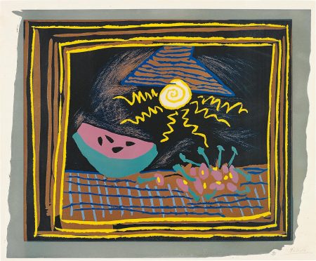 Nature Morte A La Pasteque (Still Life With Watermelon)-1962 Nature Morte A La Pasteque (Still Life With Watermelon)-1962