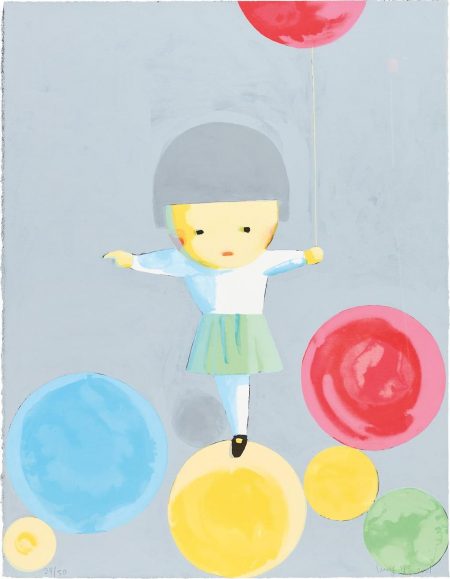 Little Girl With Balloons-2001 Little Girl With Balloons-2001
