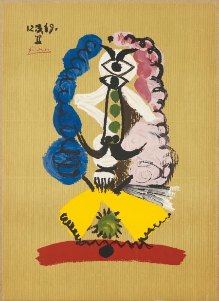 After Pablo Picasso - Portrait Imaginaire (Imaginary Portraits): One Plate-1969 After Pablo Picasso - Portrait Imaginaire (Imaginary Portraits): One Plate-1969
