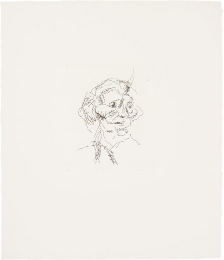 Gerda Boehm, From Six Etchings Of Heads-1981 Gerda Boehm, From Six Etchings Of Heads-1981