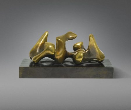 Maquette For Three Piece No. 3: Vertebrae-1968 Maquette For Three Piece No. 3: Vertebrae-1968
