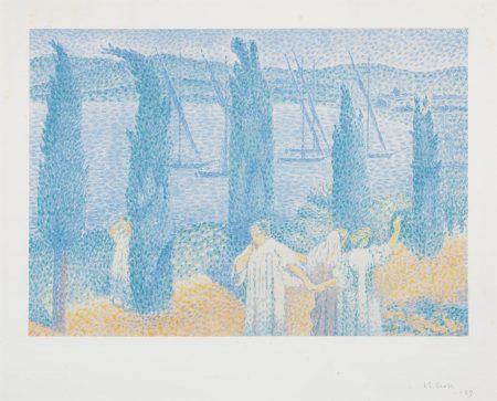 La Promenade, Ou Les Cypres (Johnson 27)-1897 La Promenade, Ou Les Cypres (Johnson 27)-1897