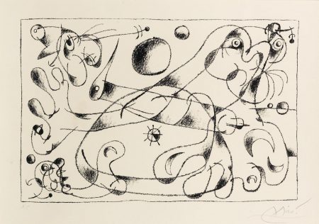 Plate XXVIII, From Ubu Roi (Mourlot 487)-1966 Plate XXVIII, From Ubu Roi (Mourlot 487)-1966