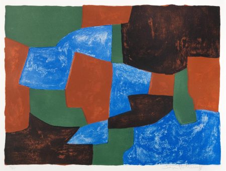 Composition In Blue, Green And Red (Poliakoff 31)-1961 Composition In Blue, Green And Red (Poliakoff 31)-1961