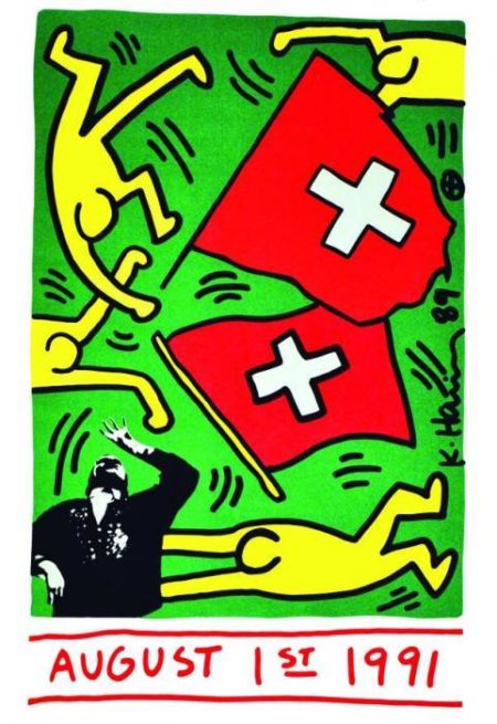 Keith Haring - August 1st 1991-1989 Keith Haring - August 1st 1991-1989