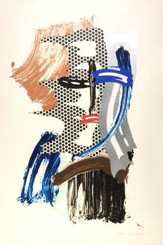 The Mask (from Brushstroke Figures series)-1989 The Mask (from Brushstroke Figures series)-1989