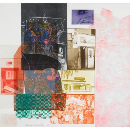 Robert Rauschenberg - Glint-1984 Robert Rauschenberg - Glint-1984