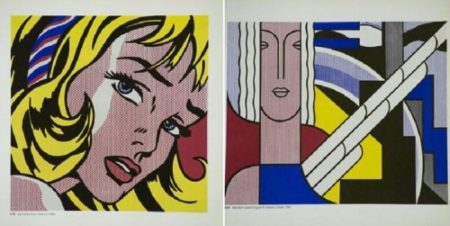 Girl with hair ribbon; Modern pinting wath classic head-1967 Girl with hair ribbon; Modern pinting wath classic head-1967