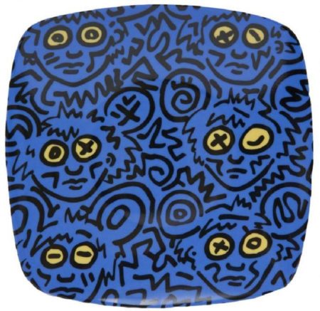Keith Haring - Piatto- Keith Haring - Piatto-