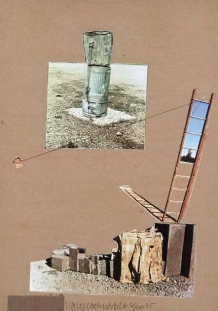 Robert Rauschenberg - Composition (Monuments) (From the Man Ray Portfolio)-1975 Robert Rauschenberg - Composition (Monuments) (From the Man Ray Portfolio)-1975