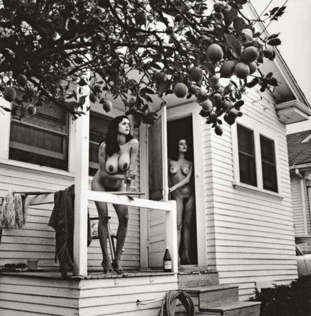 2 Playmates with Lemon Tree, Los Angeles-1986 2 Playmates with Lemon Tree, Los Angeles-1986