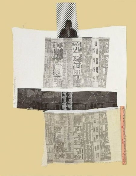 Robert Rauschenberg - Sheephead (From The Airport Series)-1974 Robert Rauschenberg - Sheephead (From The Airport Series)-1974