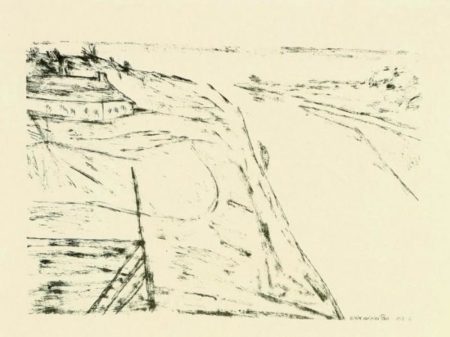 Blick auf einen Fluss (View Of River)-1912 Blick auf einen Fluss (View Of River)-1912