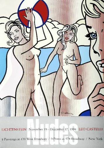Poster Nudes with Beach Ball-1994 Poster Nudes with Beach Ball-1994