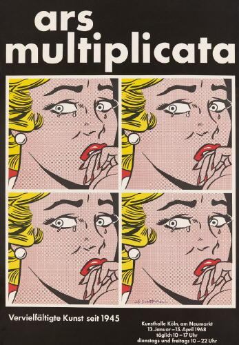 Ars Multiplicata (Crying Girl)-1968 Ars Multiplicata (Crying Girl)-1968
