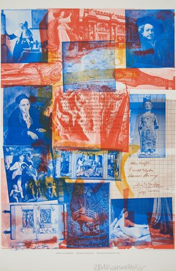 Robert Rauschenberg - Centennial Certificate (Metropolitan Museum of Art)-1970 Robert Rauschenberg - Centennial Certificate (Metropolitan Museum of Art)-1970