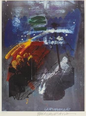 Robert Rauschenberg - Untitled-1987 Robert Rauschenberg - Untitled-1987