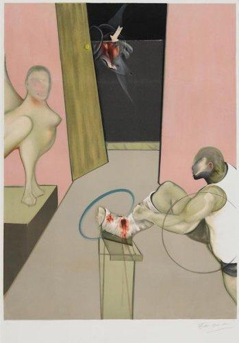 Oedipus and the Sphinx (after Ingres)-1984 Oedipus and the Sphinx (after Ingres)-1984