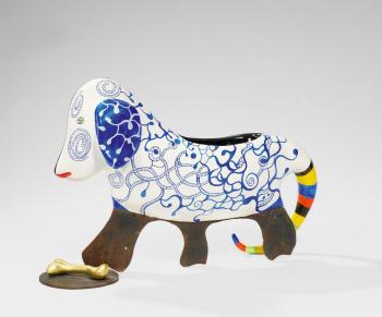 Chien Vase-1992 Chien Vase-1992