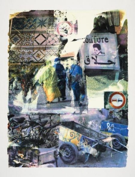 Robert Rauschenberg - Slink (From Marrakitch Series)-2000 Robert Rauschenberg - Slink (From Marrakitch Series)-2000