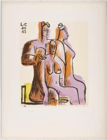 Les trois femmes assises-1943 Les trois femmes assises-1943