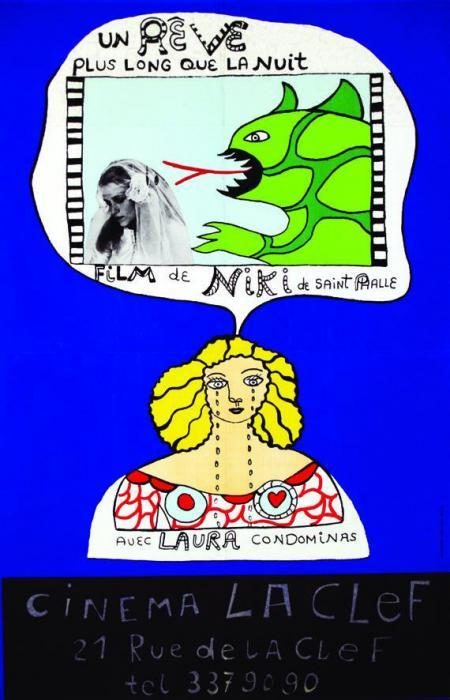 Un Reve Plus Long Que La Nuit. Cinema La Clef-1976 Un Reve Plus Long Que La Nuit. Cinema La Clef-1976