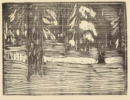 Woodland in Snow-1913 Woodland in Snow-1913