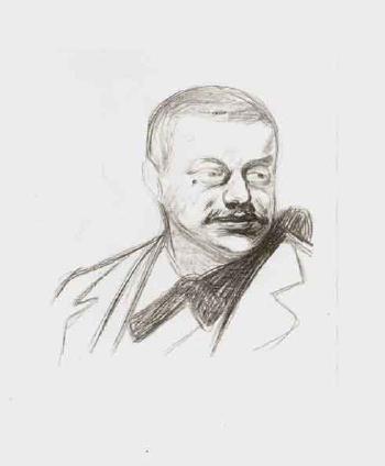 Gunnar Heiberg / Portrait of Gunnar Heiberg-1896 Gunnar Heiberg / Portrait of Gunnar Heiberg-1896