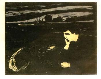 Melancholy (Evening)-1902 Melancholy (Evening)-1902