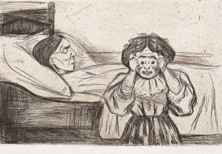 Den Dode Mor og Bamet / The Dead Mother and her Child (Woll 163) / Die tote Mutter und das Kind-1901 Den Dode Mor og Bamet / The Dead Mother and her Child (Woll 163) / Die tote Mutter und das Kind-1901
